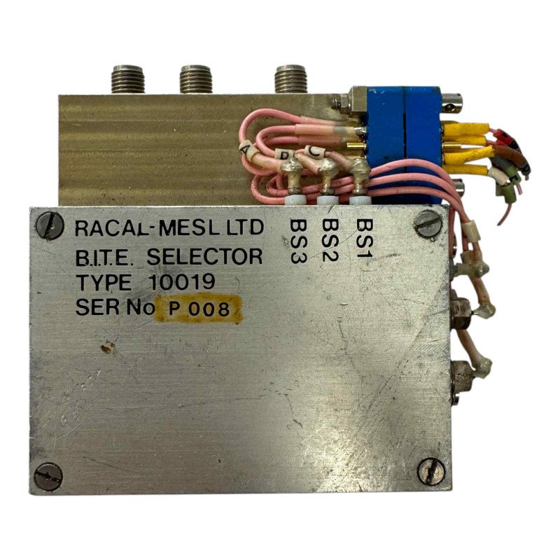 10019 Racal Mesl RF Switch B.I.T.E. Selector 7-Way